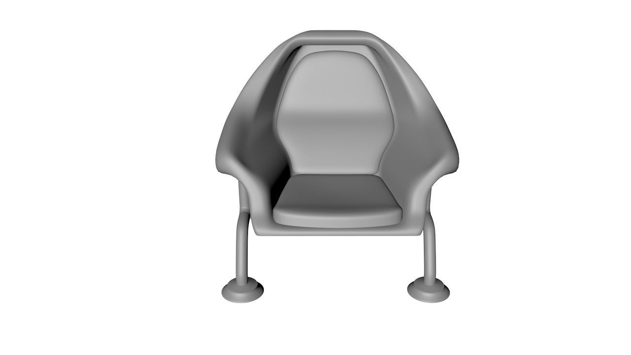 Sci-Fi Chair 3D model_1