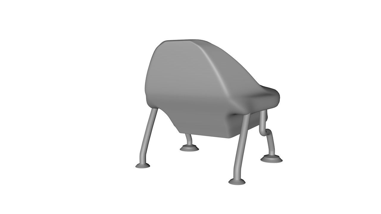 Sci-Fi Chair 3D model_3