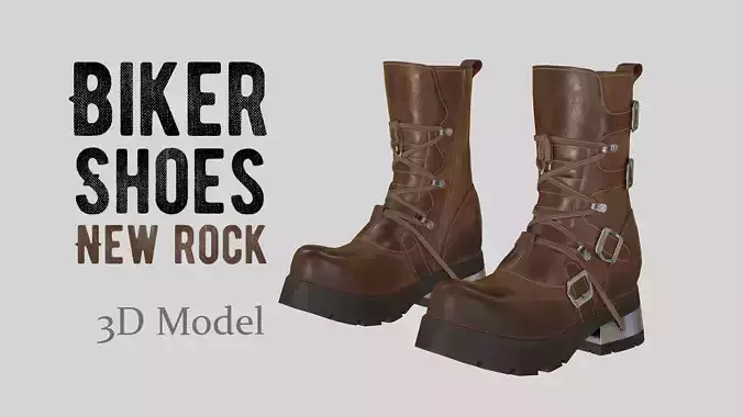 Biker shoes - New Rock