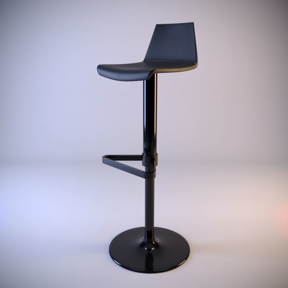 Bar Chair 3D model_1