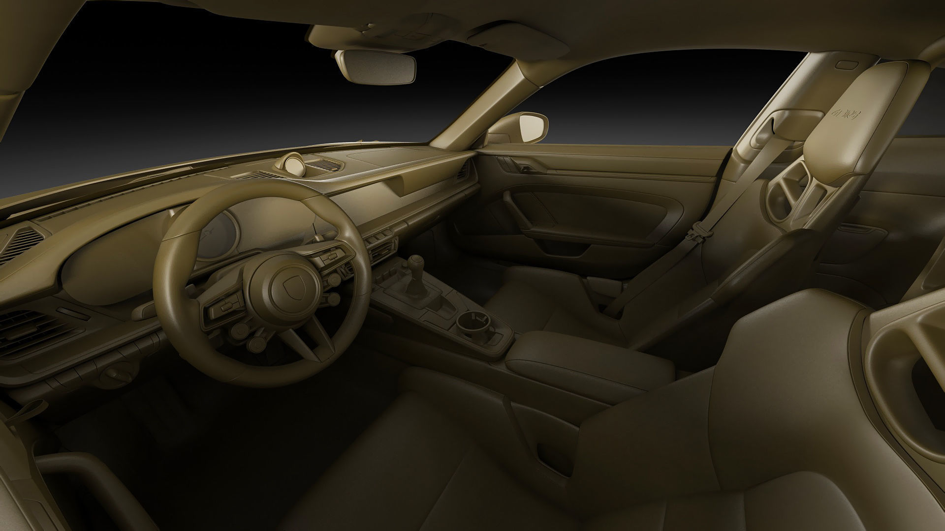 Porsche 911 GT3 RS 992 2023 3D model_31