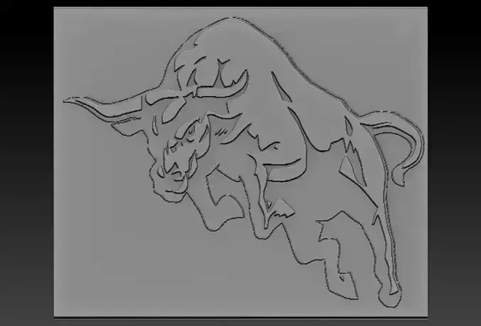 Bulll plexiglass plate