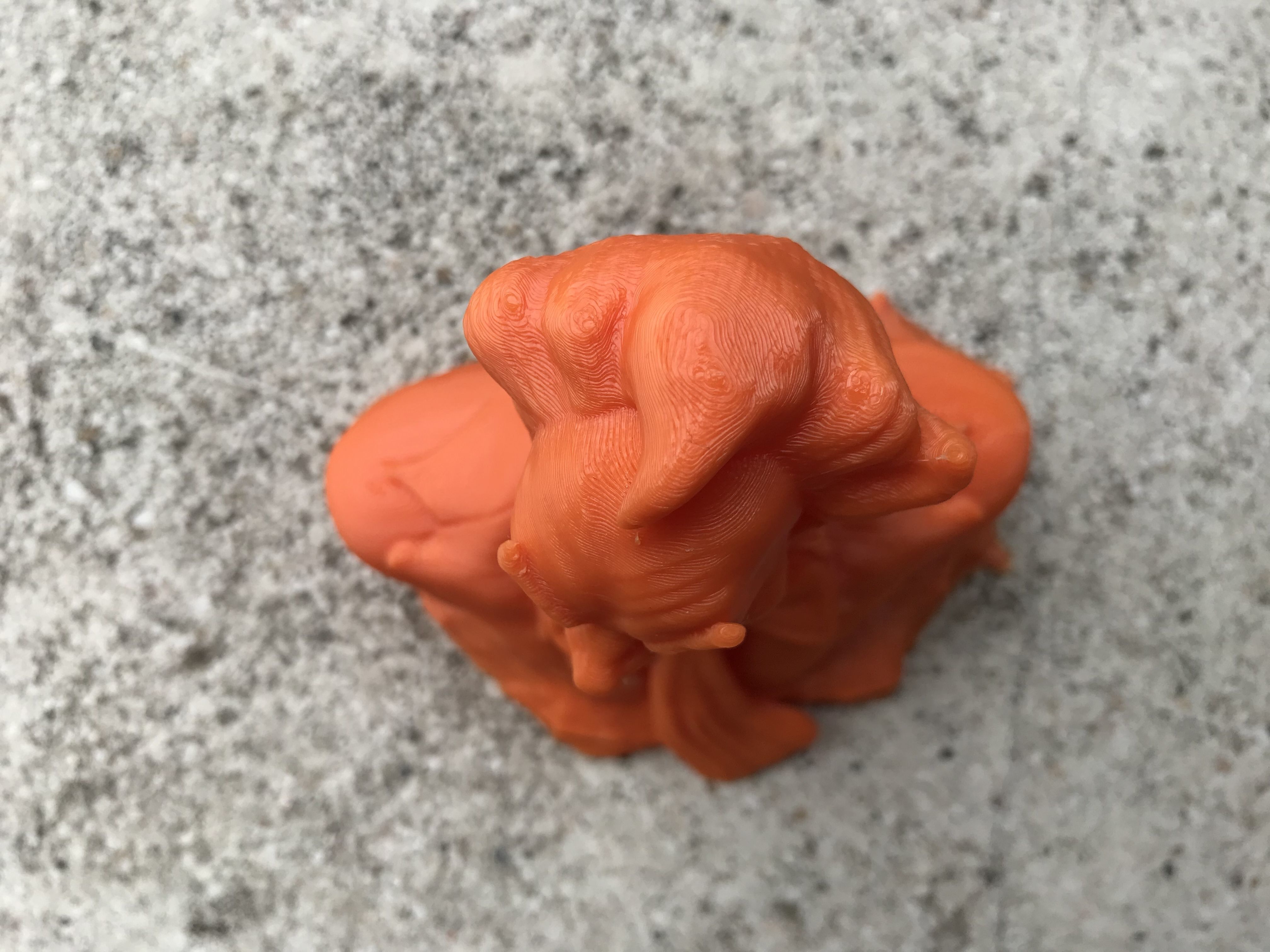 Stylized Joker Bust 3D print model_11