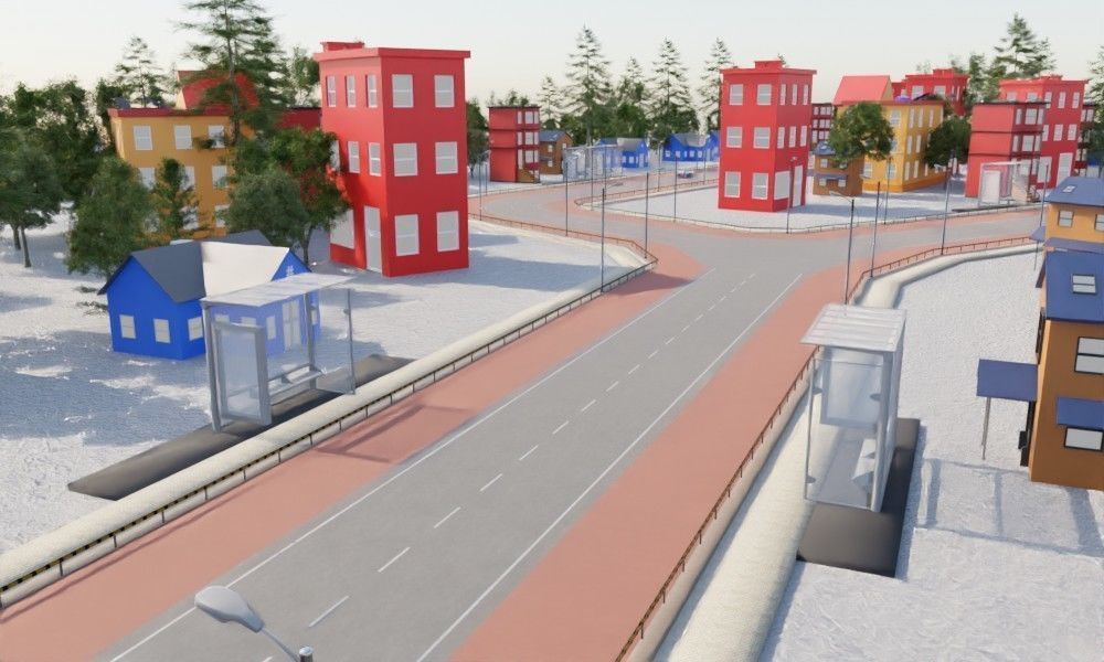 Flex Road Generator - Demo Free 3D model_15