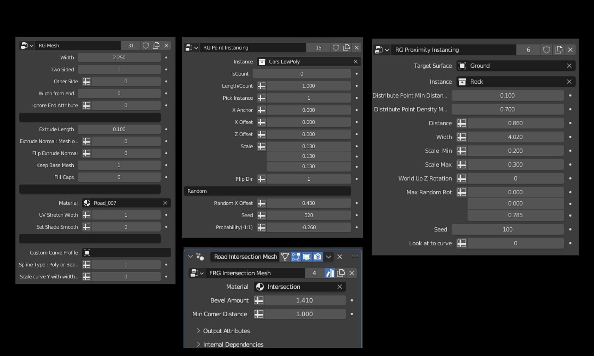 Flex Road Generator - Demo Free 3D model_18