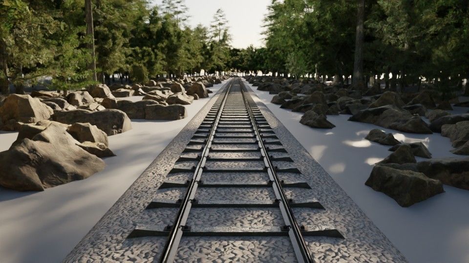 Flex Road Generator - Demo Free 3D model_12