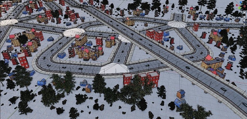 Flex Road Generator - Demo Free 3D model_16