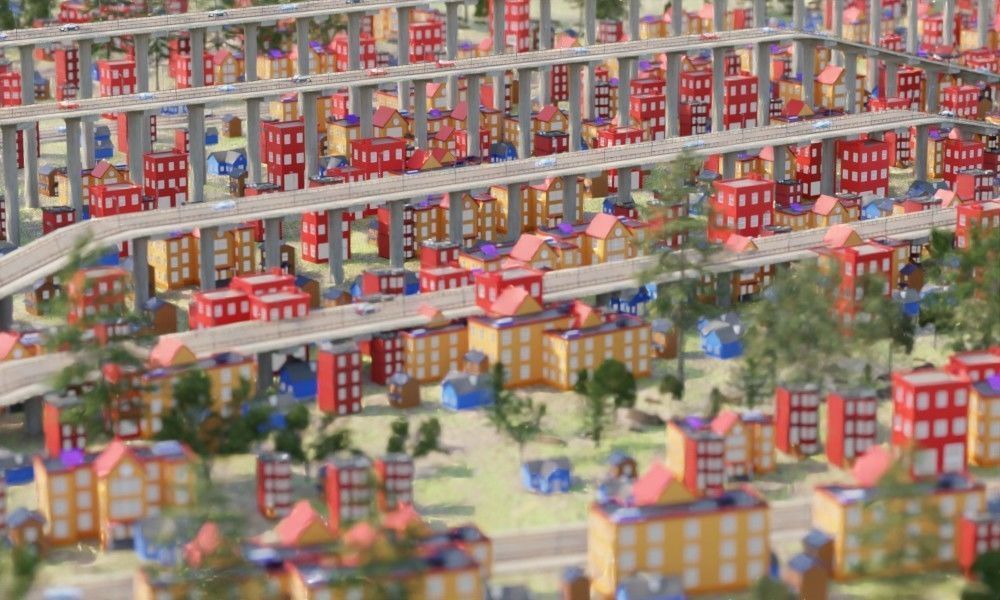 Flex Road Generator - Demo Free 3D model_6