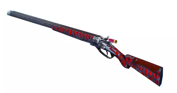 Double Barrel Shotgun 03