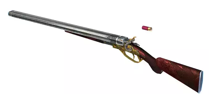 Double Barrel Shotgun 04