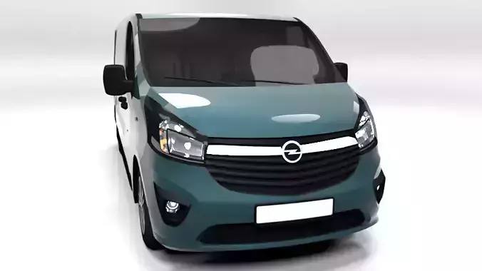OPEL VIVARO L 2015 LOWPOLY