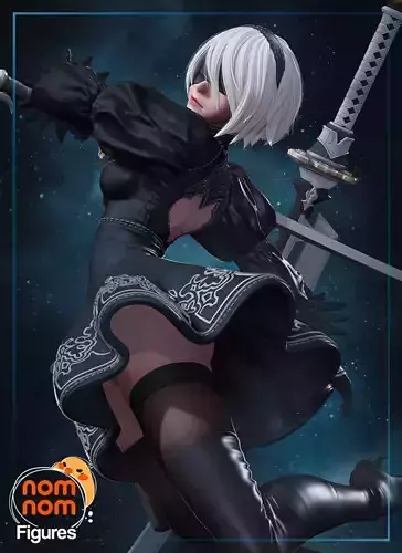 2b - Nier Automata 3D print model