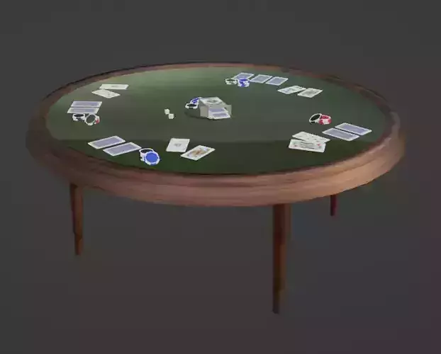 Poker table