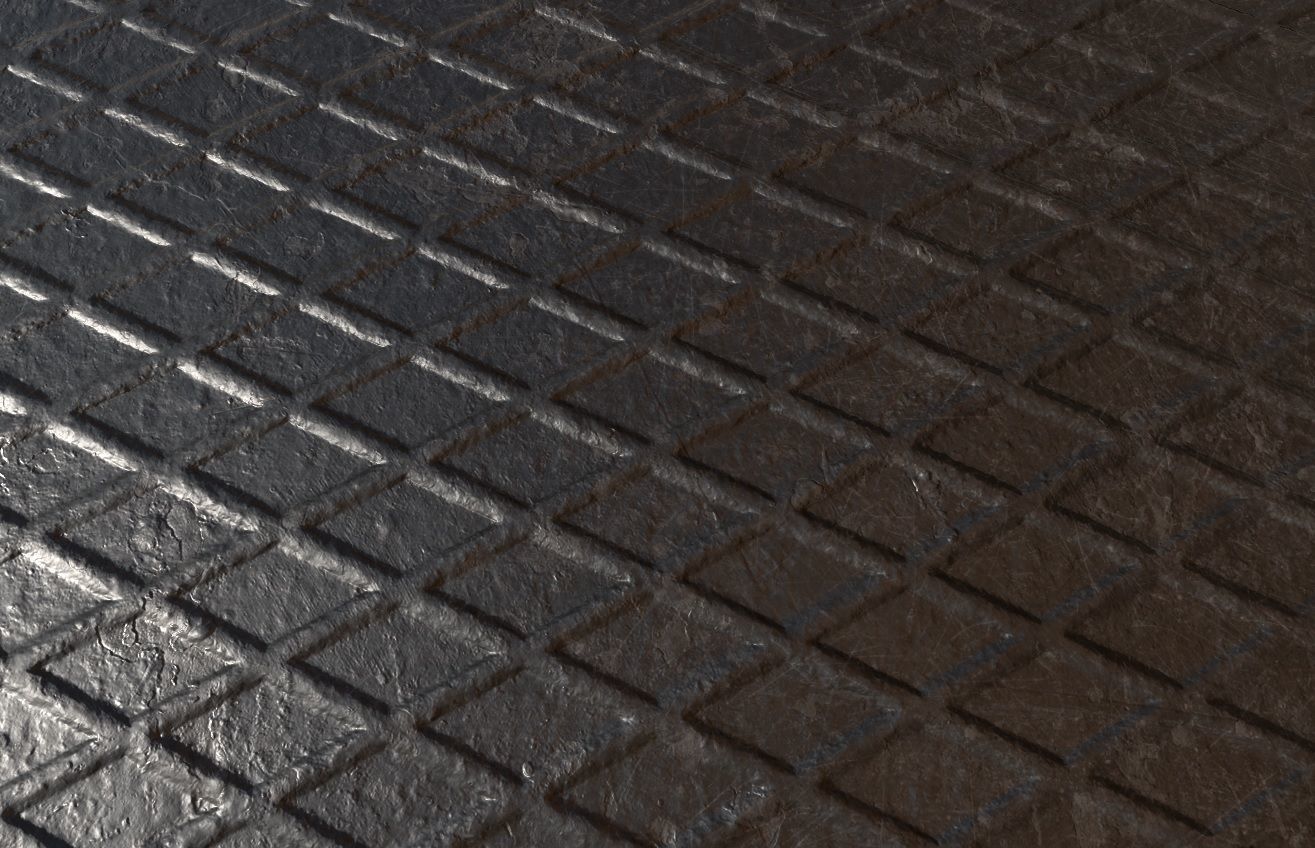 Hatched Steel PBR Texture Texture_6