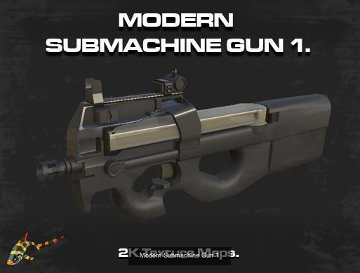SUBMACHINE GUN PACK 3D Model Collection_4