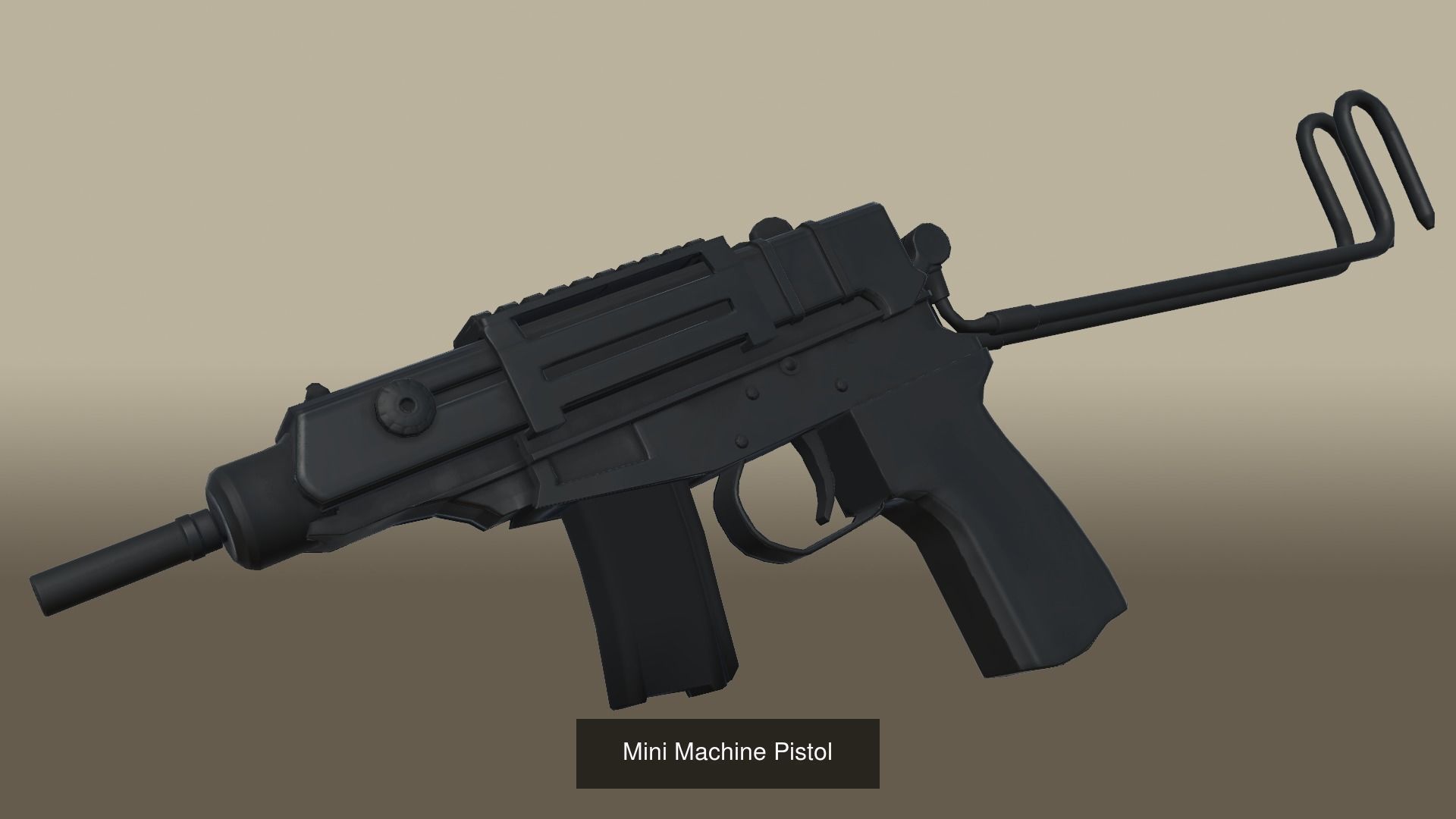 SUBMACHINE GUN PACK 3D Model Collection_2