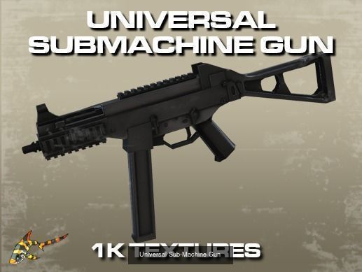 SUBMACHINE GUN PACK 3D Model Collection_3