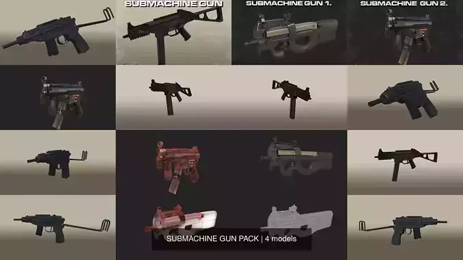 SUBMACHINE GUN PACK