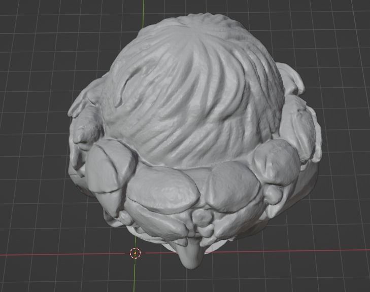 Horace bust 3D print model_19