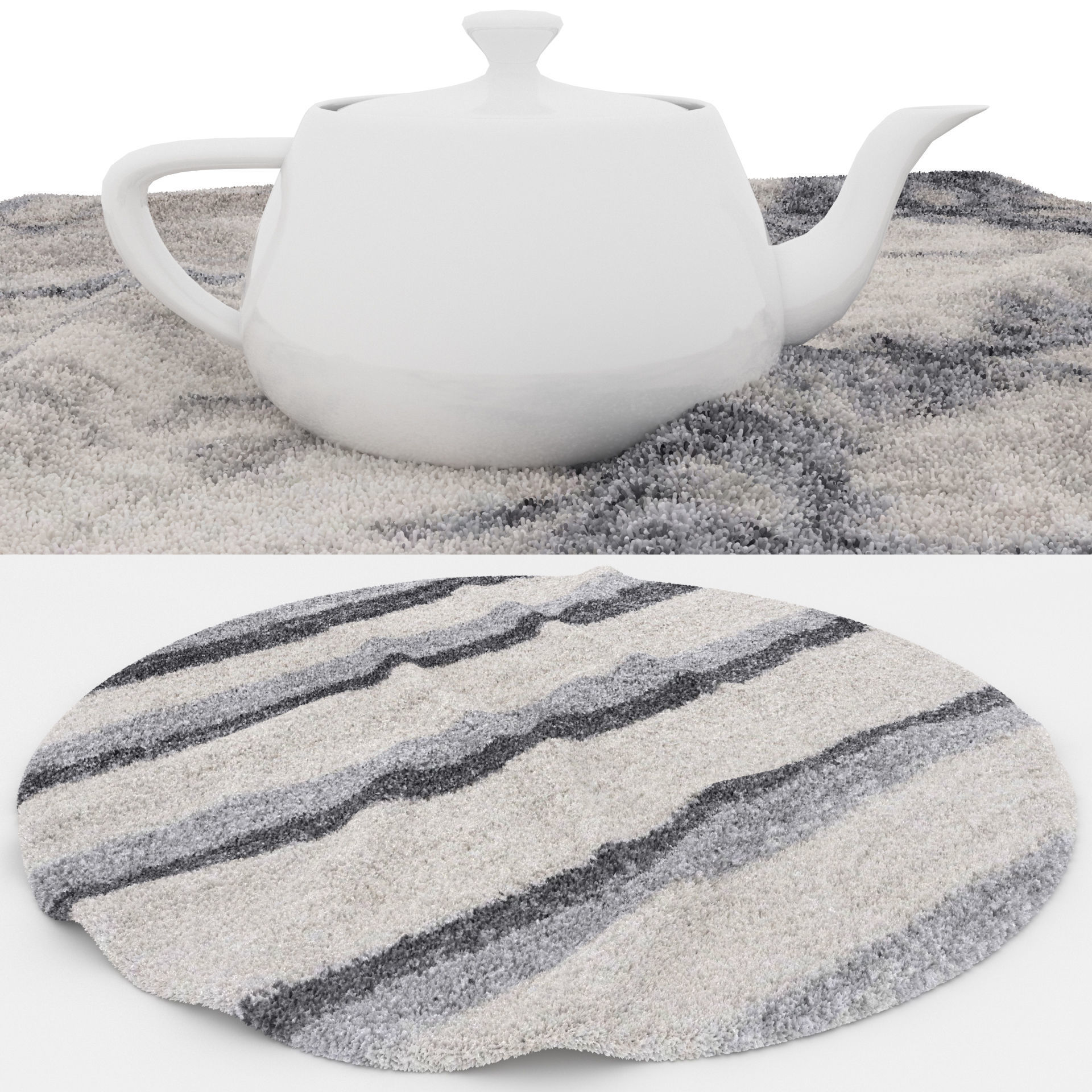 Rugs No 754 Low-poly 3D model_1