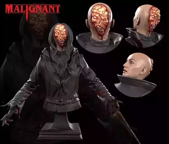 Malignant bust Free 3D print model