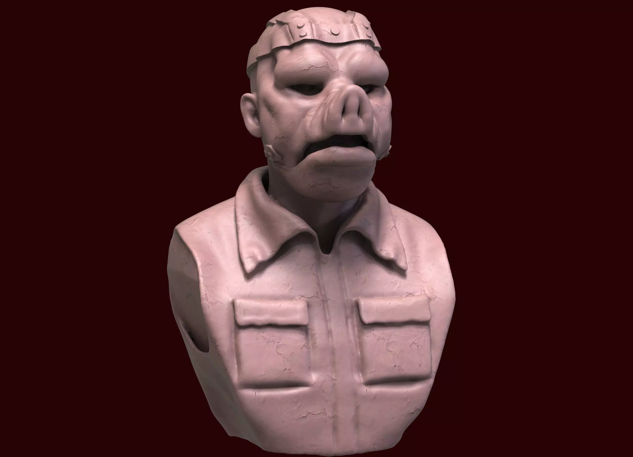 SLIPKNOT PAUL GRAY 3D print model
