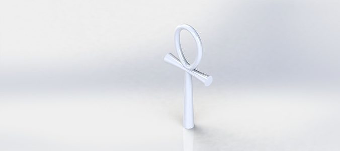Smooth Ankh egyptian 3D print model