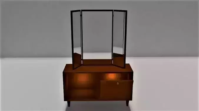 tremo dressing table with mirror