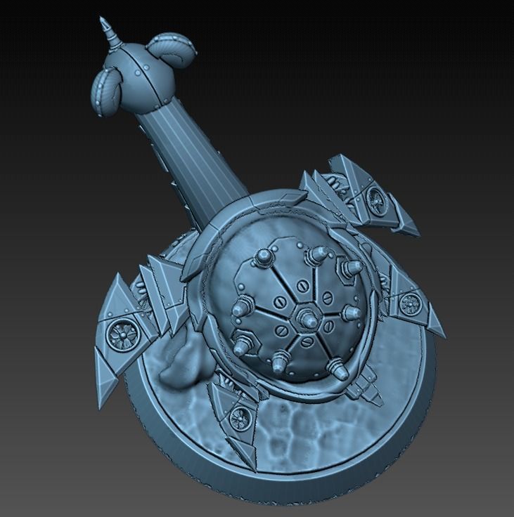 Mecha Lapras Pokemon 3D print model_4