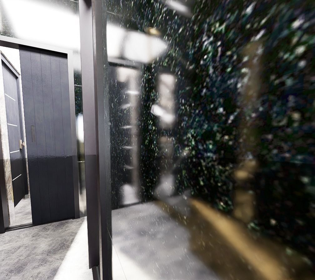 Luxury cafe 3D model_3