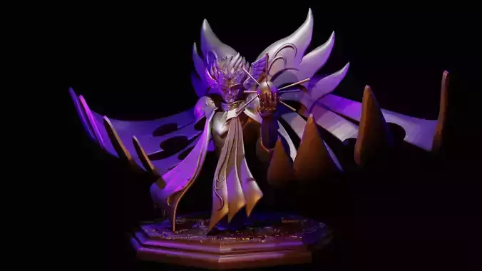 Thanatos bust Saint Seiya
