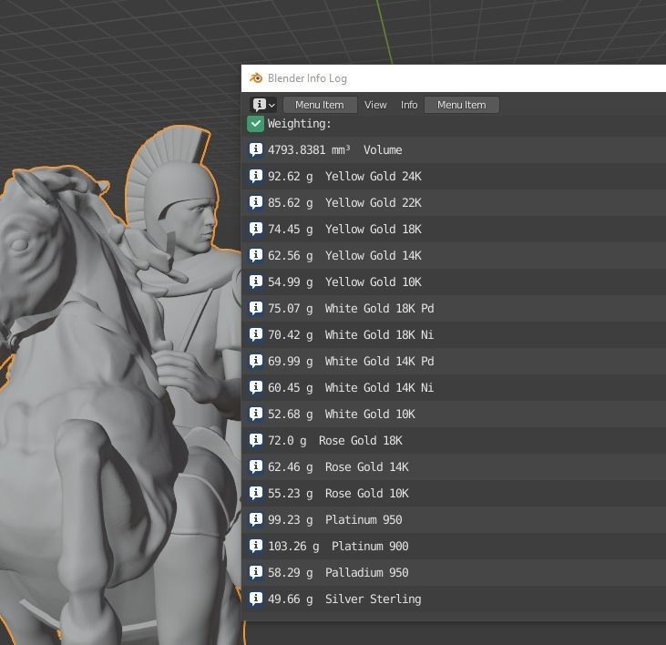 Chess figurine knight 3D print model_2