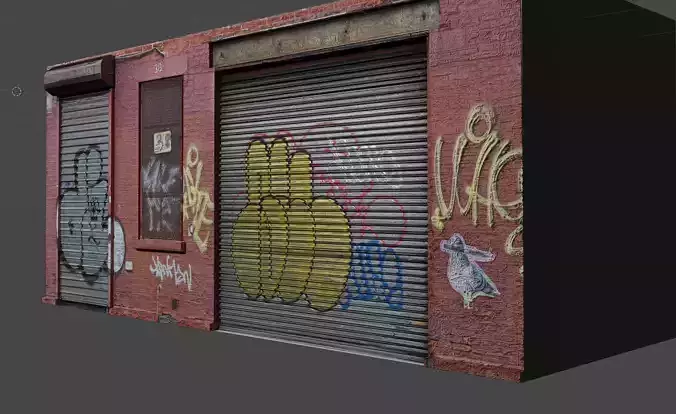 New York Small Commercial Building 3D model