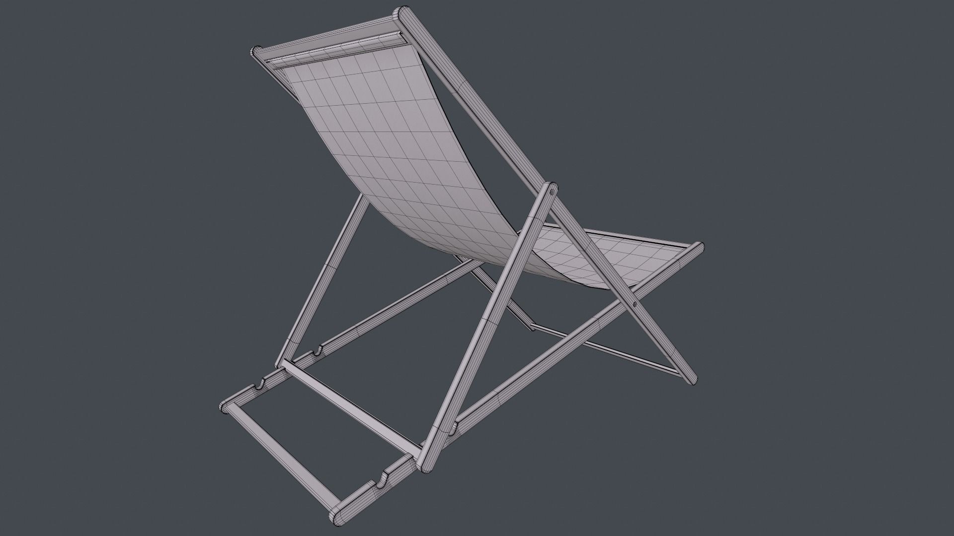 Chaise Lounge 3D model_11
