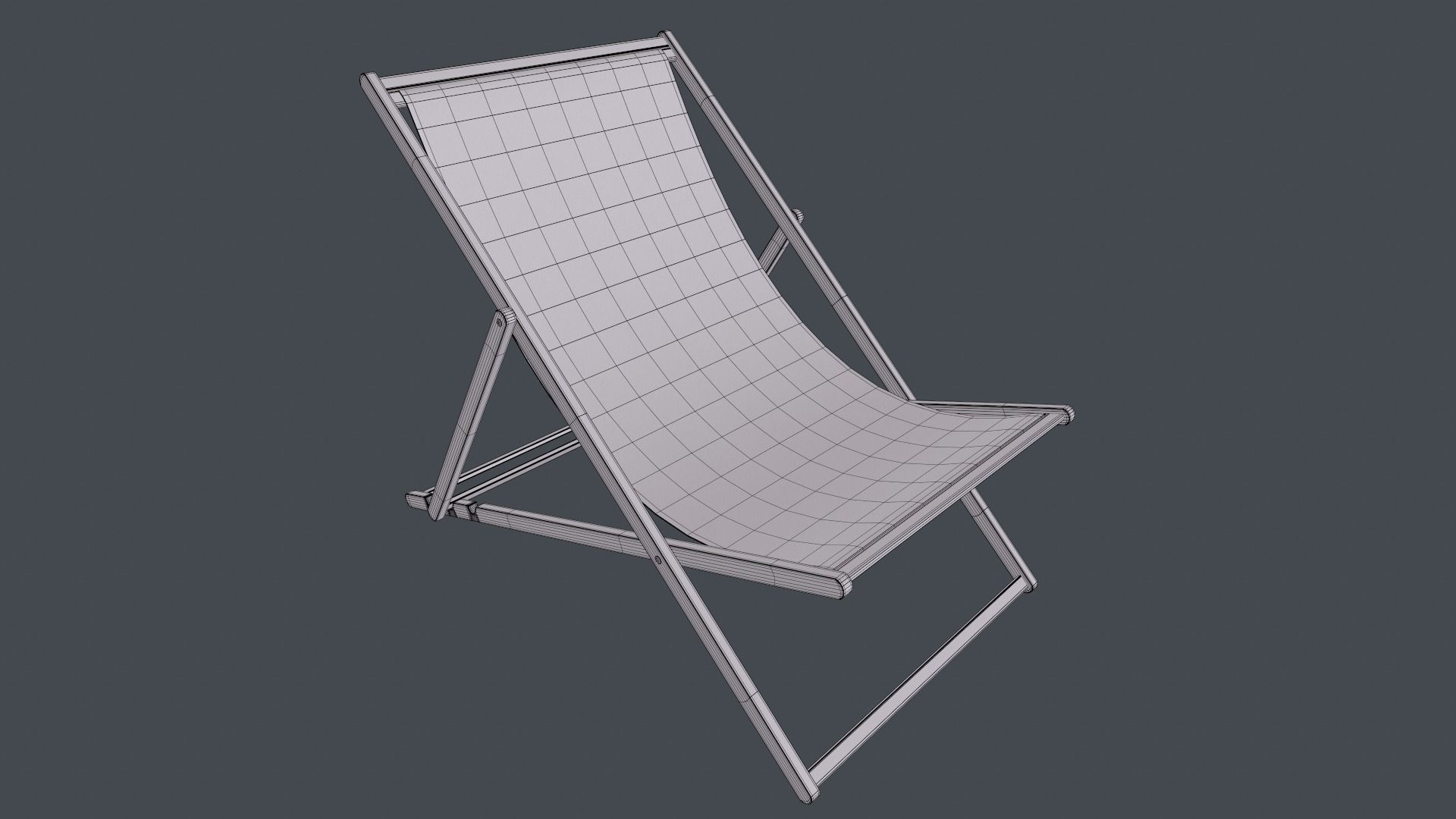 Chaise Lounge 3D model_10