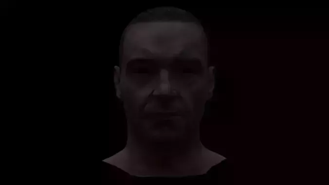 Hugh Jackman Head 3D model