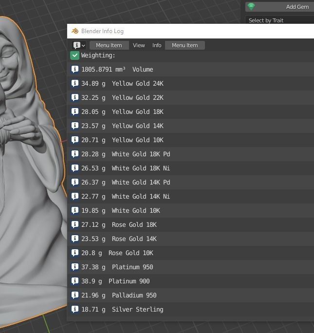 Chess figurine three sisters 3D print model_1