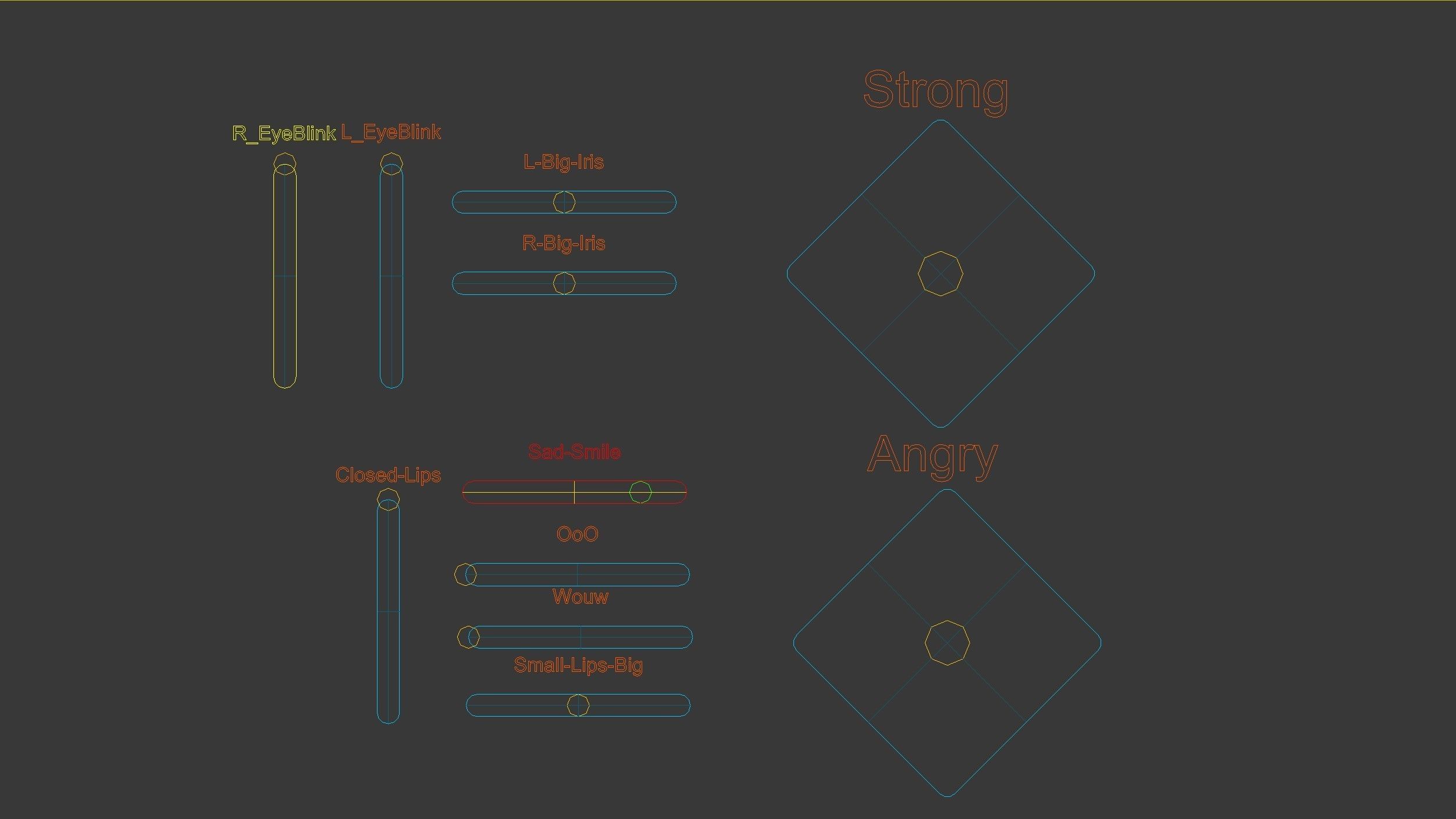 Cartoon Bee Low-poly 3D model_14