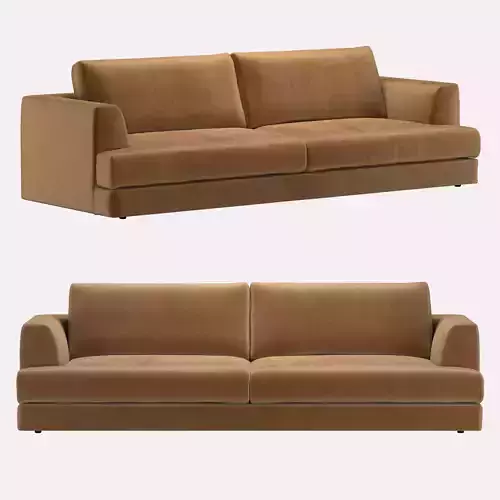 CROSBY BENCH-SEAT SOFA 3D model