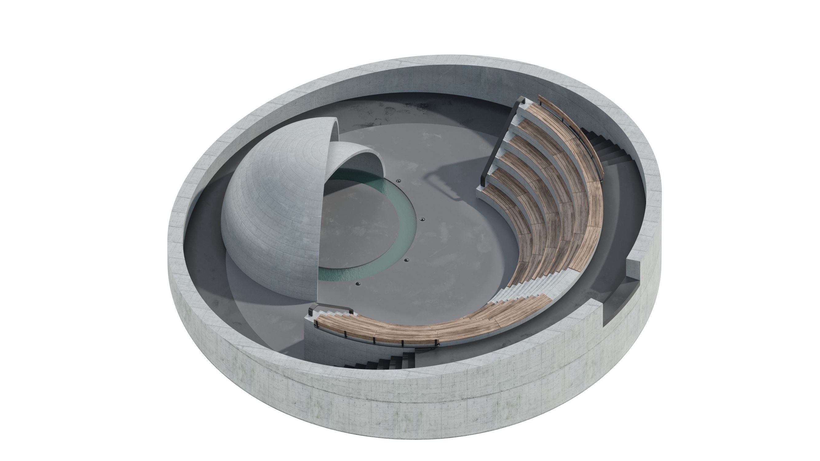 Amphitheater  3D model_9