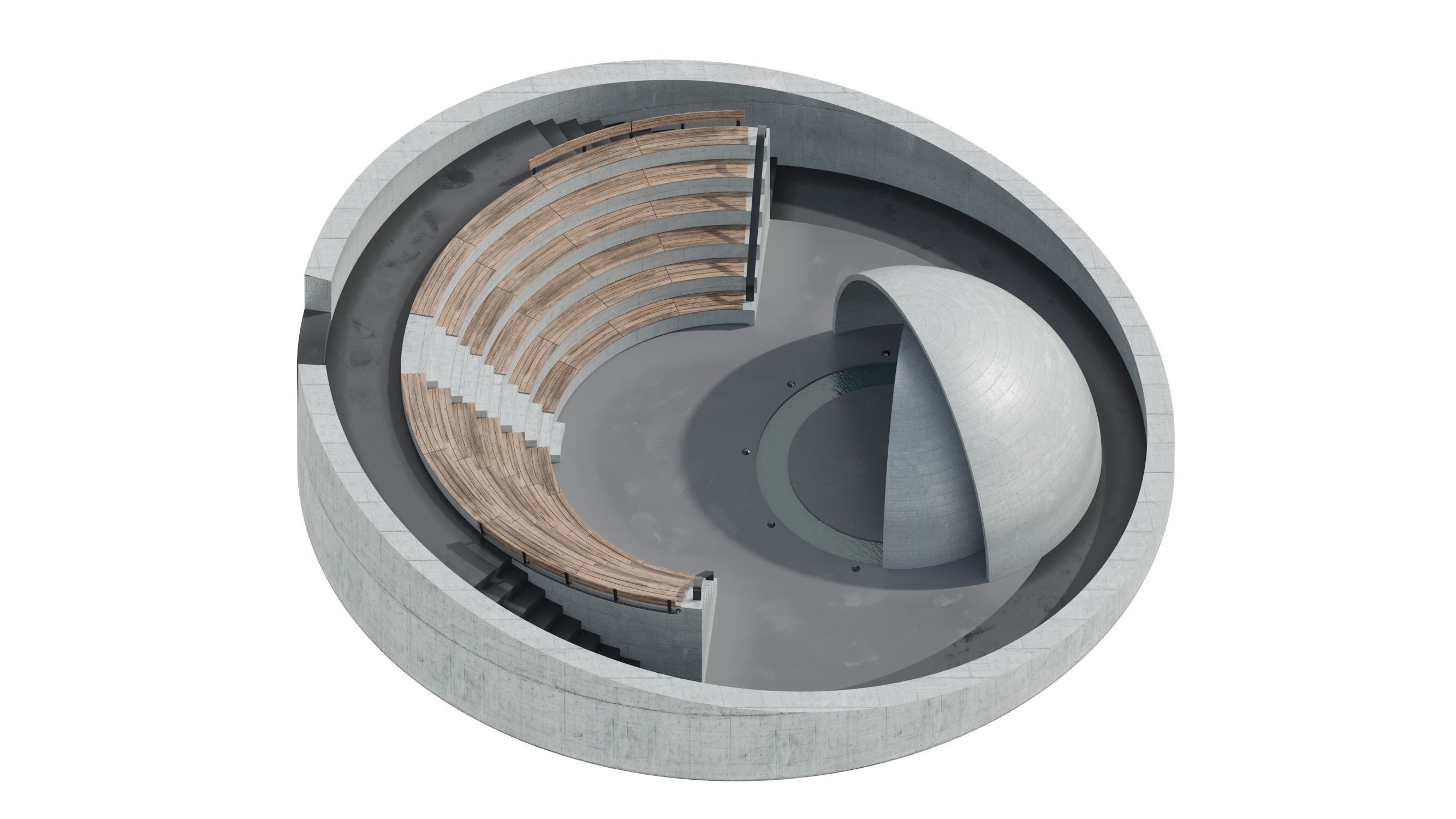 Amphitheater  3D model_23