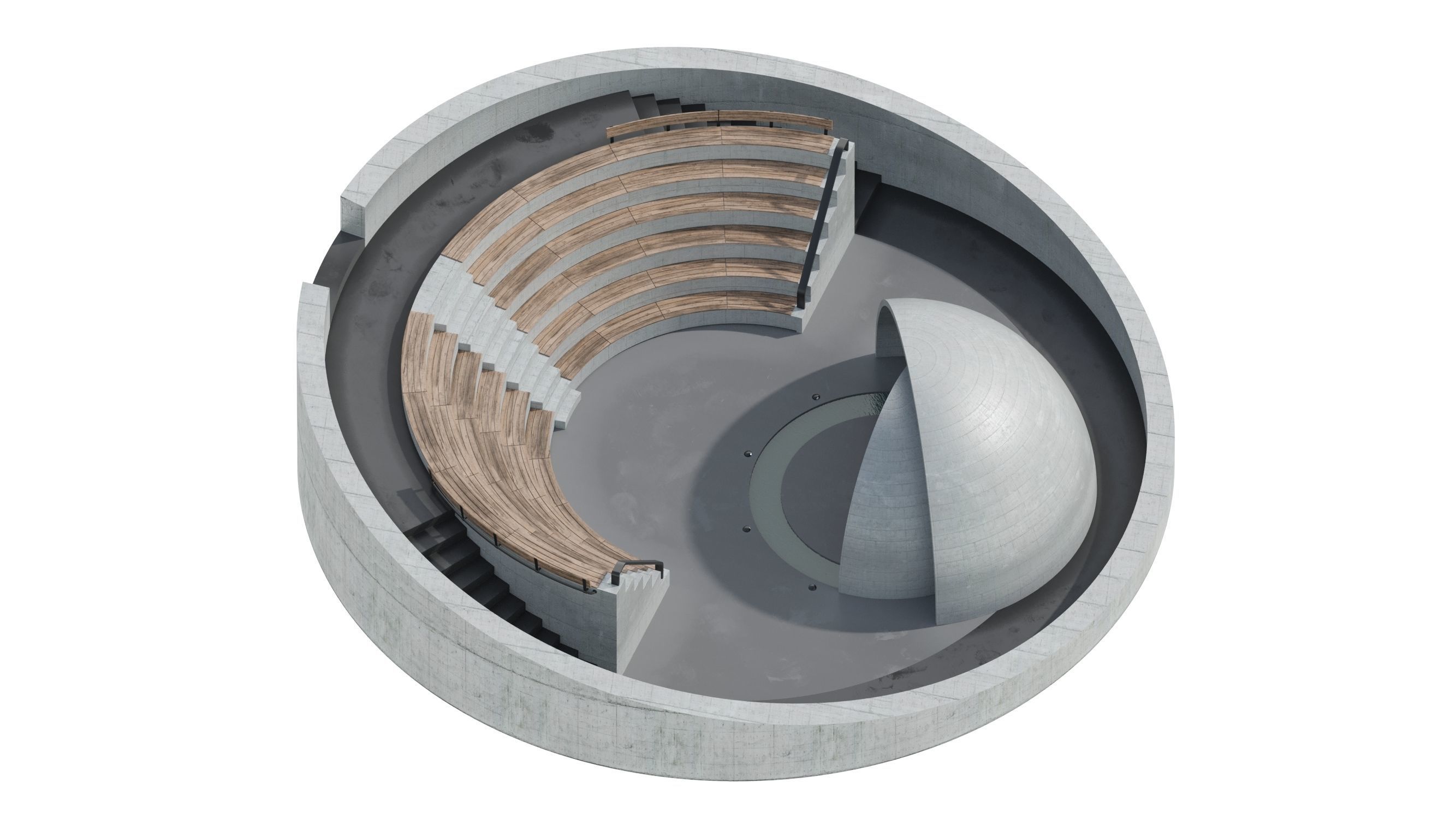 Amphitheater  3D model_22
