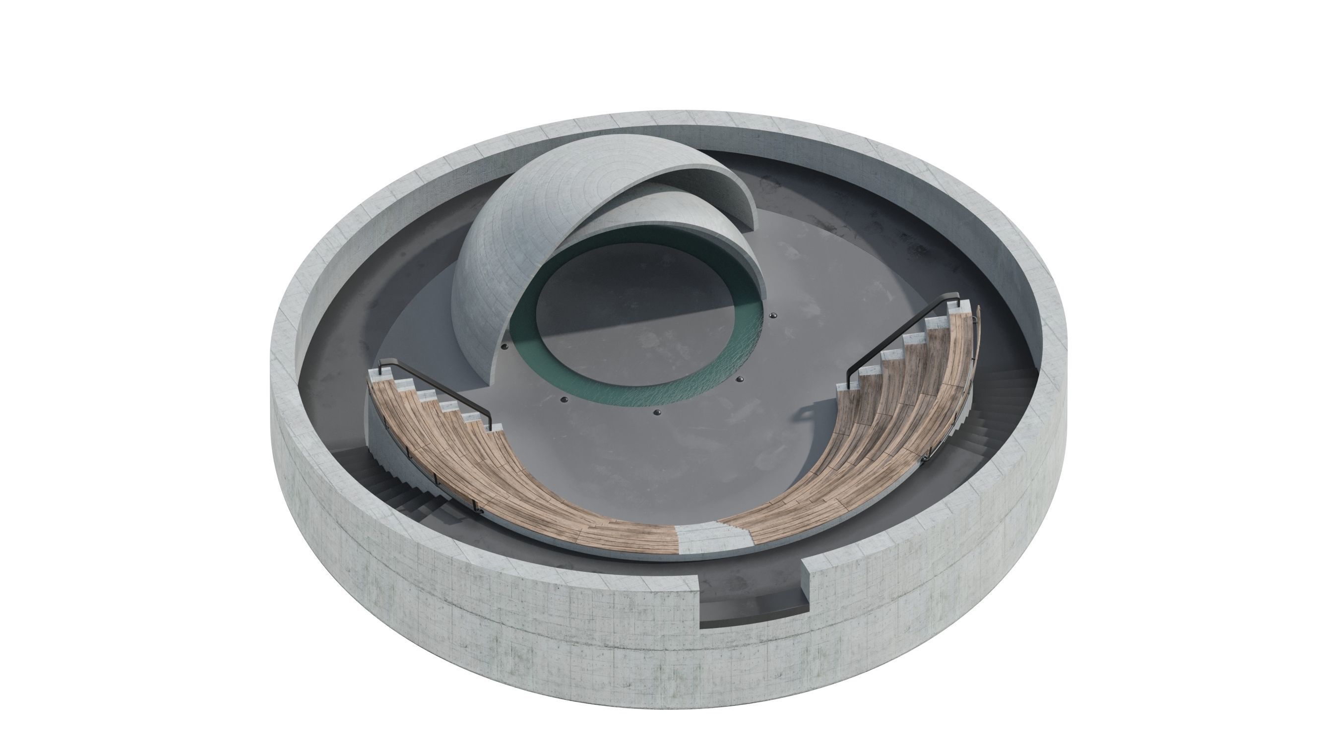 Amphitheater  3D model_6