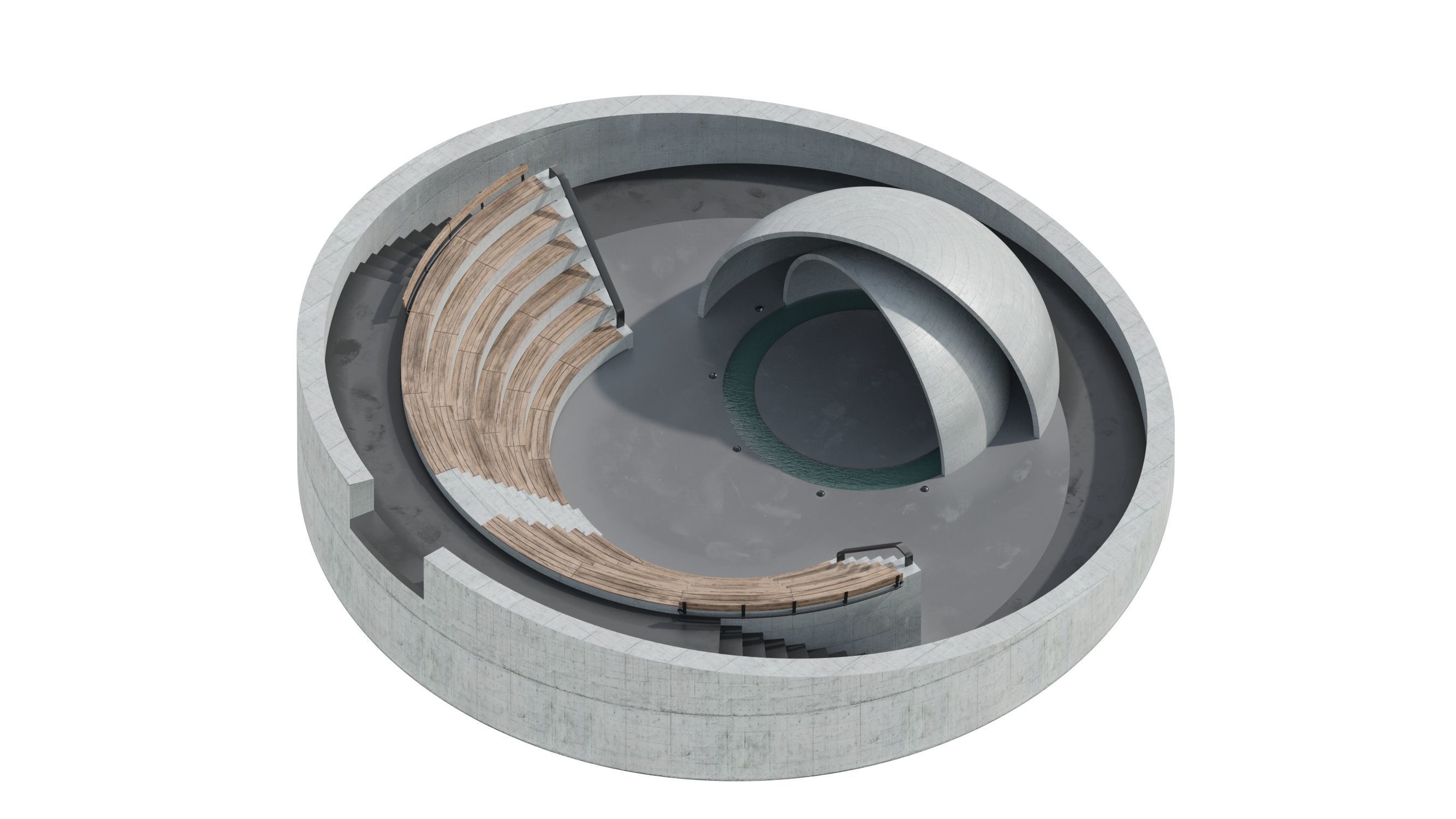 Amphitheater  3D model_1