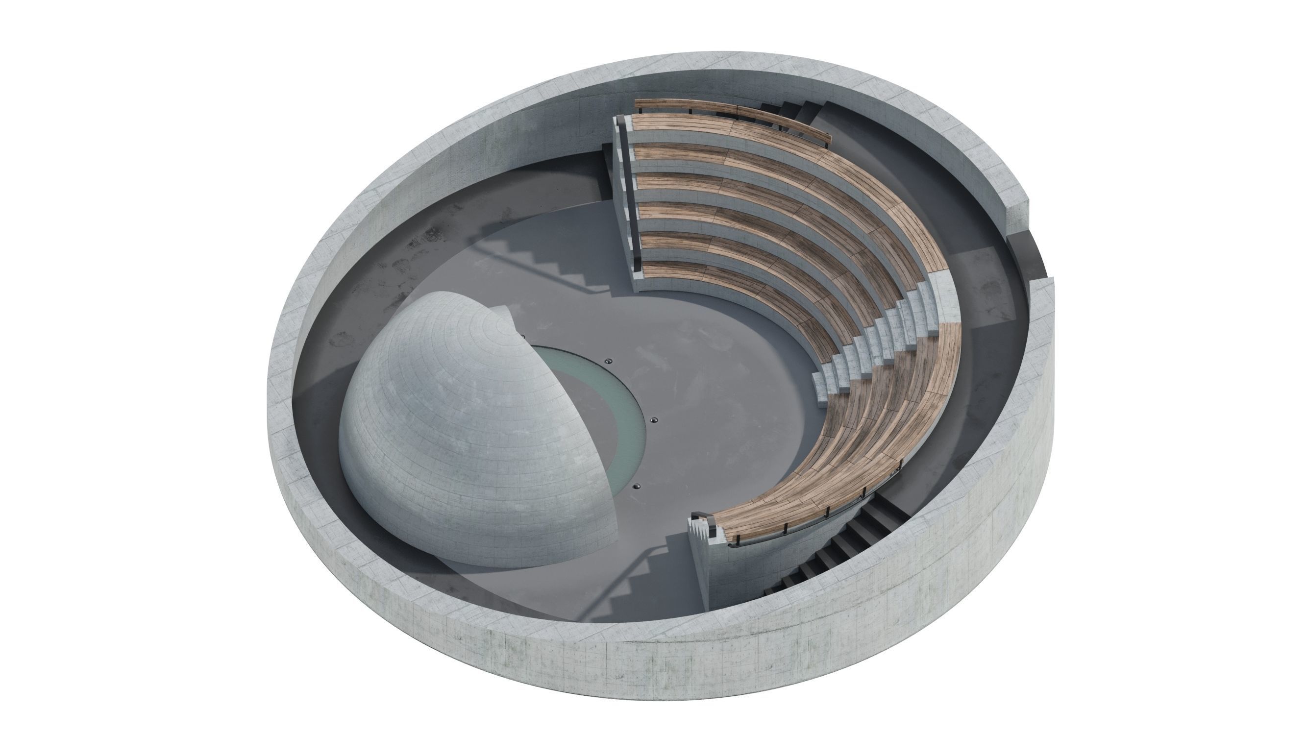 Amphitheater  3D model_12
