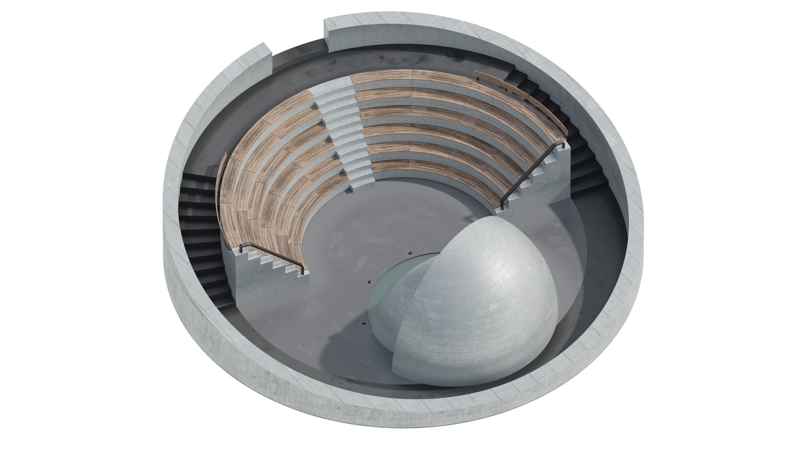 Amphitheater  3D model_19