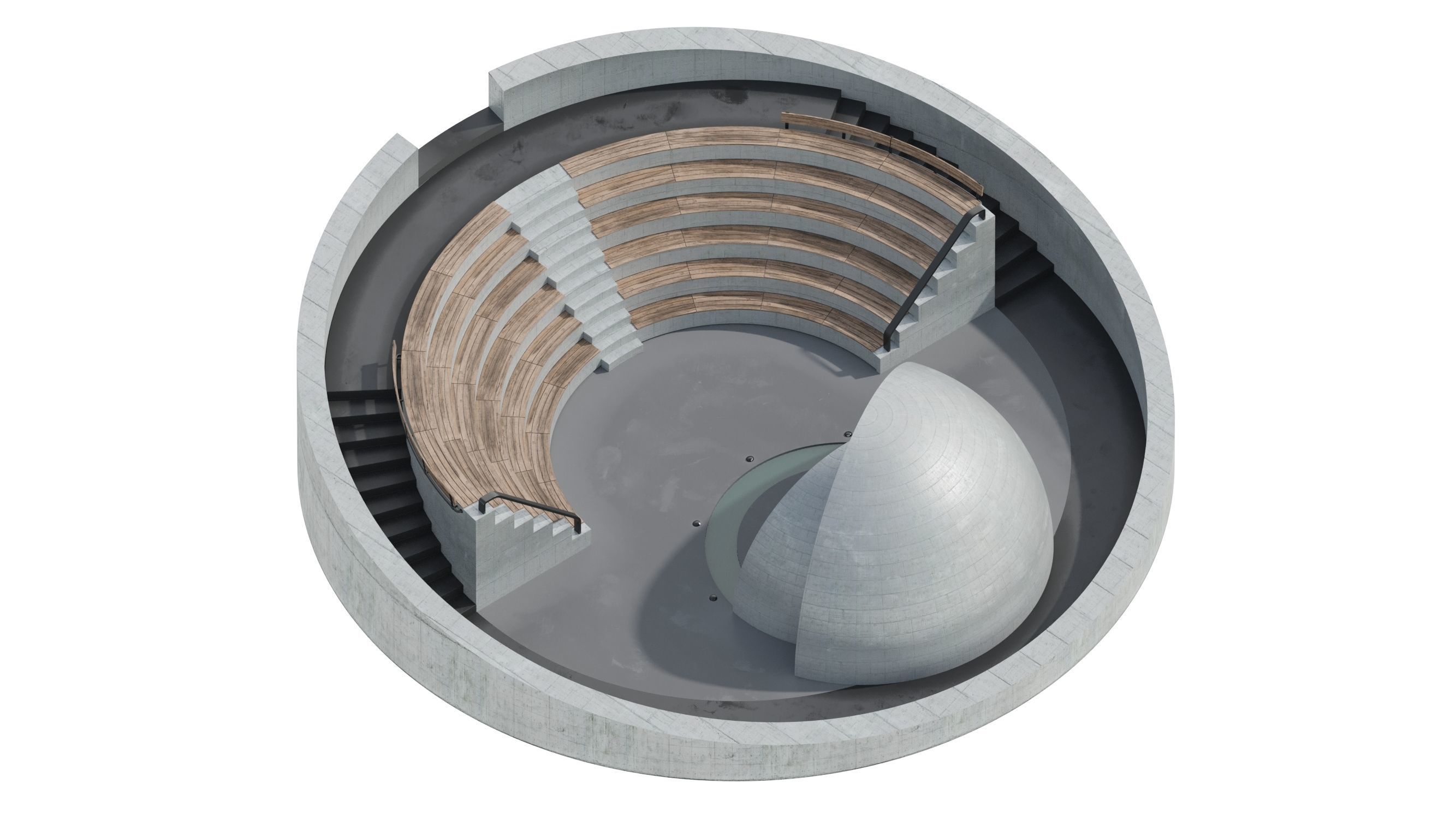 Amphitheater  3D model_20