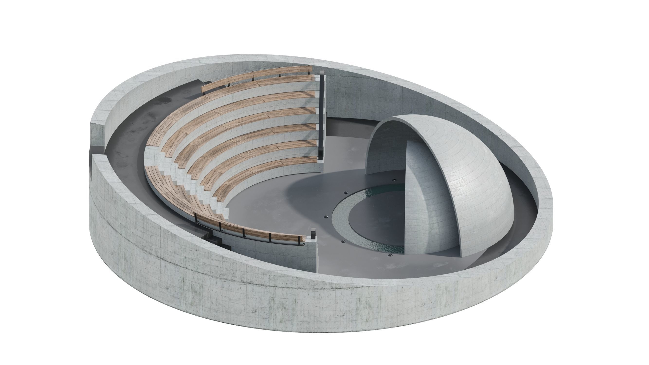 Amphitheater  3D model_26
