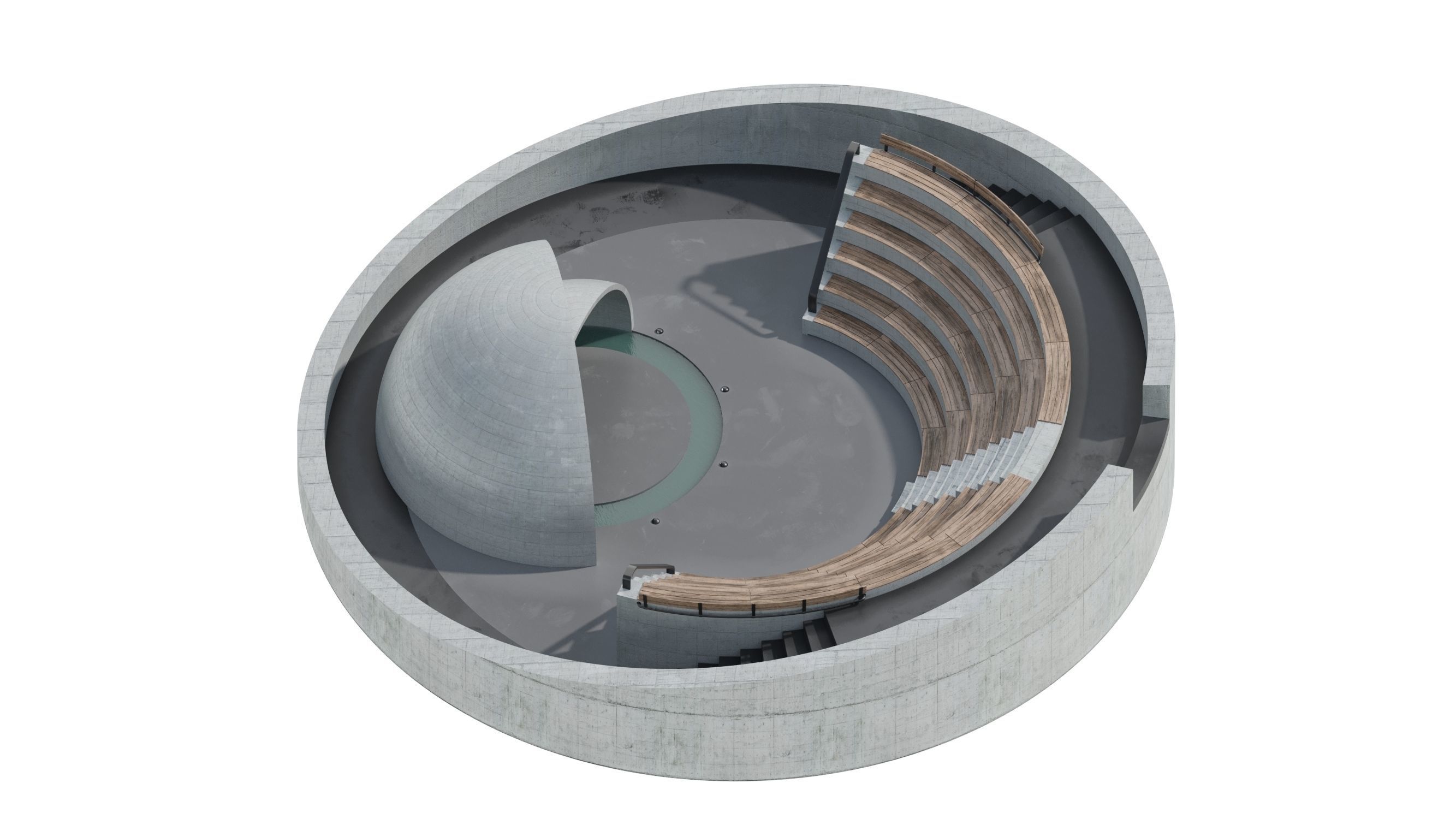 Amphitheater  3D model_10