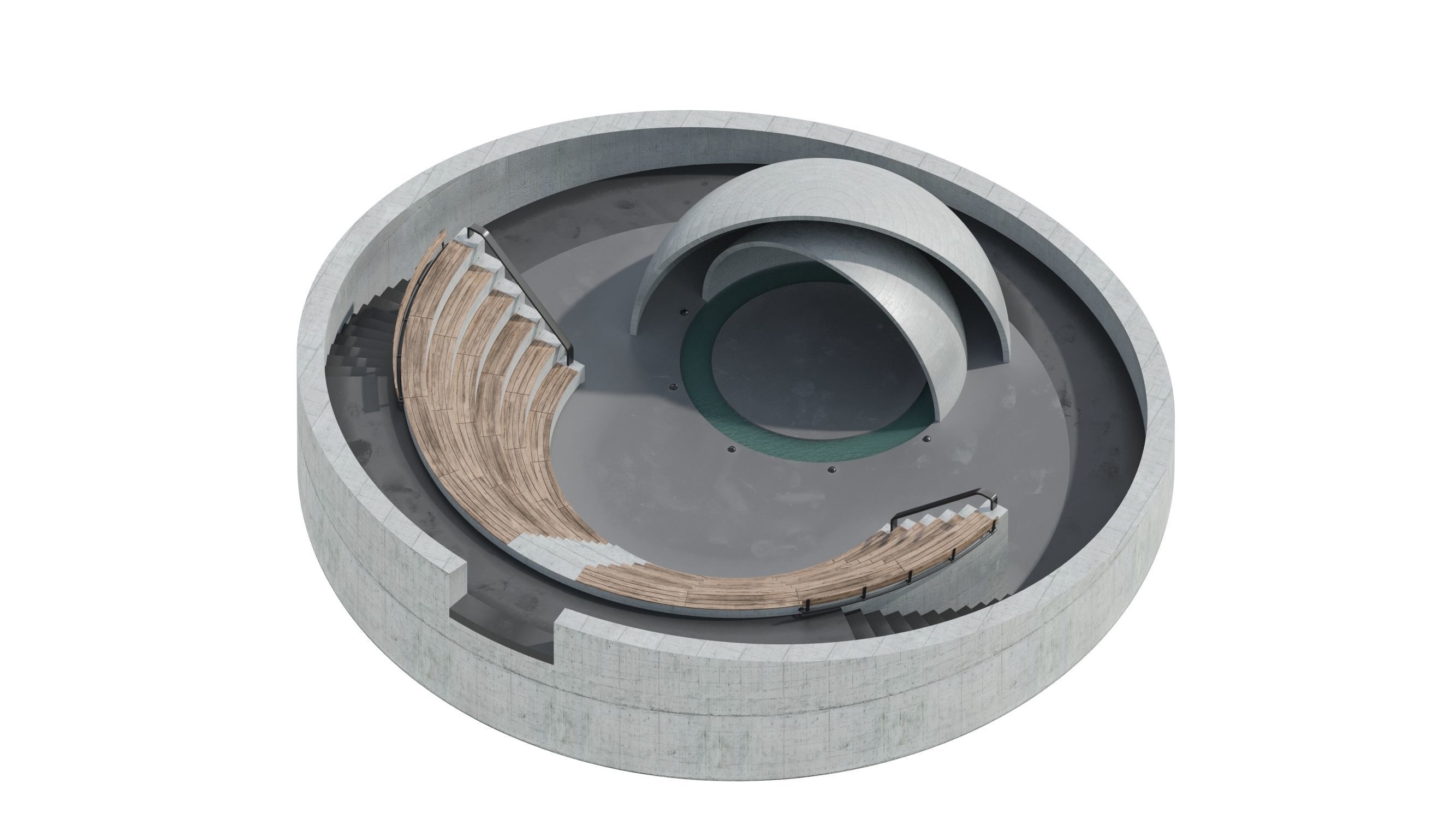 Amphitheater  3D model_3